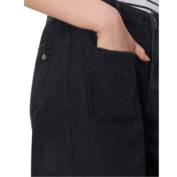 NWT Rag & Bone Marina High Waist Wide Leg Jeans - Picture 4 of 7